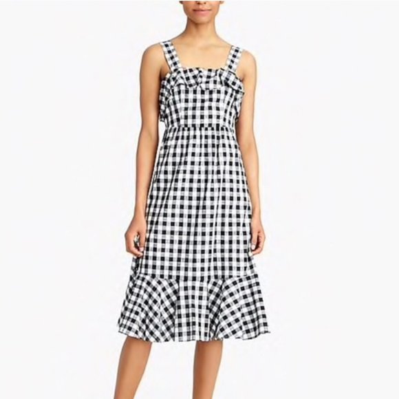 j crew midi dress